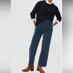 Everlane the corduroy wide leg pant Atlantic size 2 excellent condition